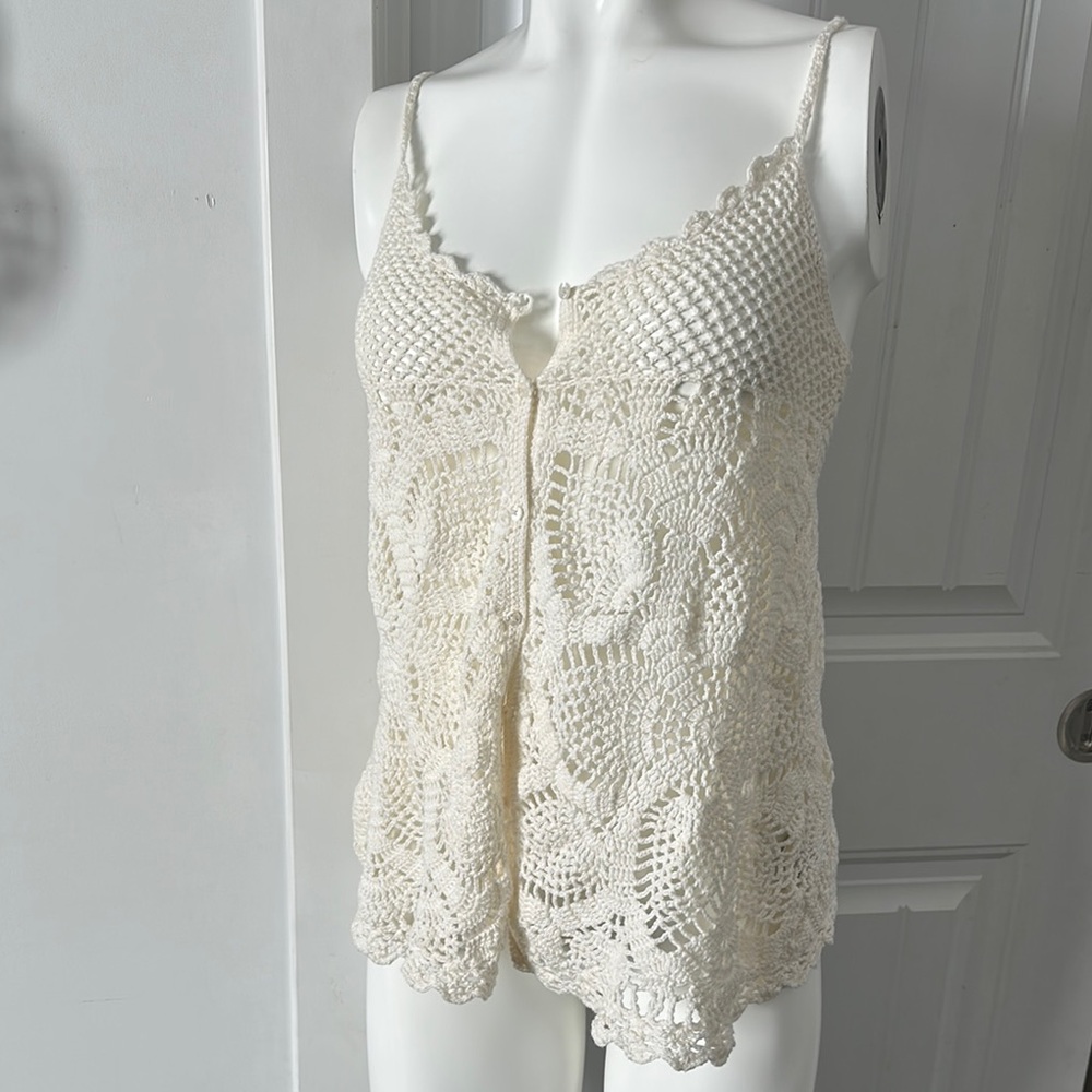 Guess Crochet Tank Top